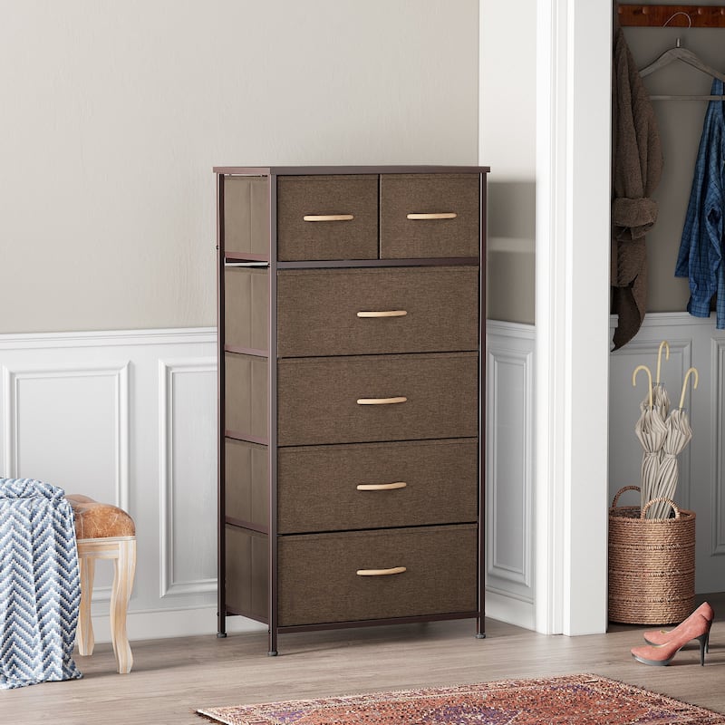 Pellebant 6 Drawers Vertical Dresser Storage Tower