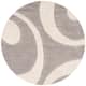 SAFAVIEH Florida Shag Jayati Abstract 1.2-inch Thick Rug