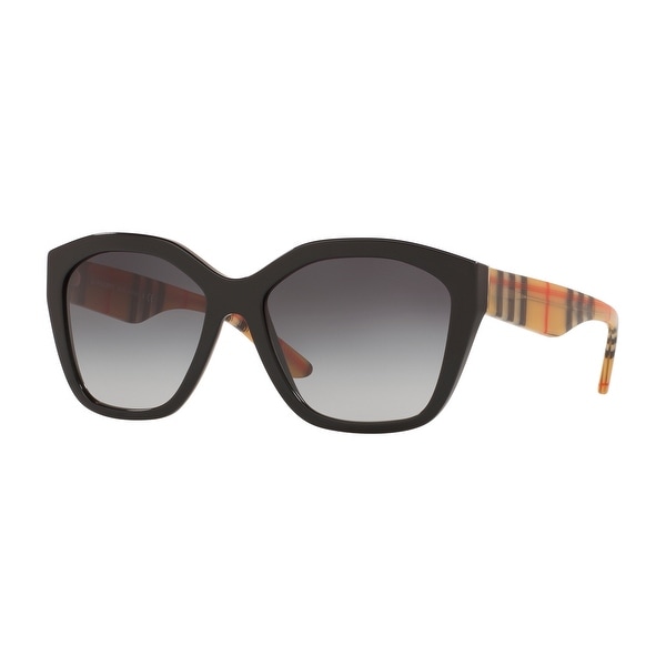 Burberry BE4261 37578G 57 Black Woman Irregular Sunglasses. Opens flyout.