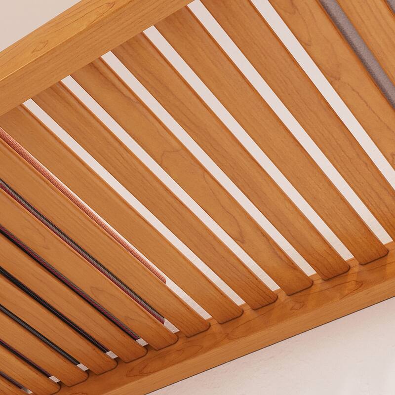 John Louis Home Solid Wood Reach-In Closet System with6-Drawers Honey Maple