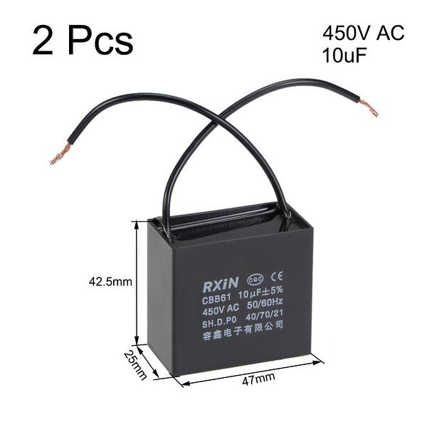 2 Wire Ceiling Fan Capacitor Wiring Diagram