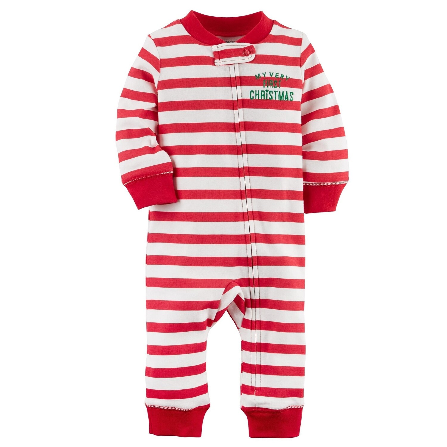 Shop Carter S Baby Boys Zip Up Christmas Cotton Sleep Play 3