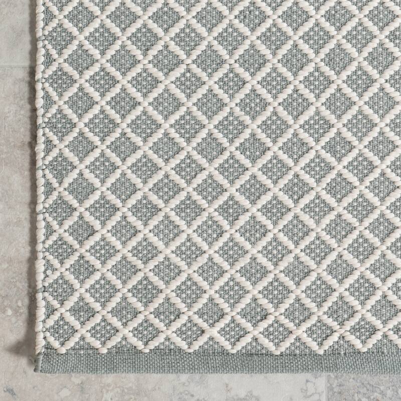 Home Conservatory Trellis Handwoven Indoor/Outdoor Area Rug