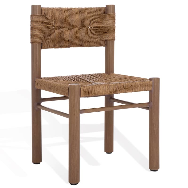 SAFAVIEH Couture Outdoor Patio Furniture Romona Dining Chair, Fully Assembled (Set of 2) - 18"W x 20"D x 32"H