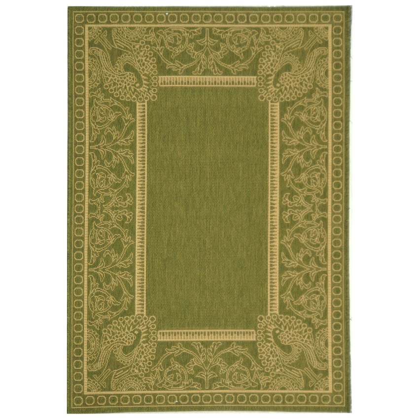 SAFAVIEH Courtyard Kitija Indoor/ Outdoor Waterproof Patio Backyard Rug
