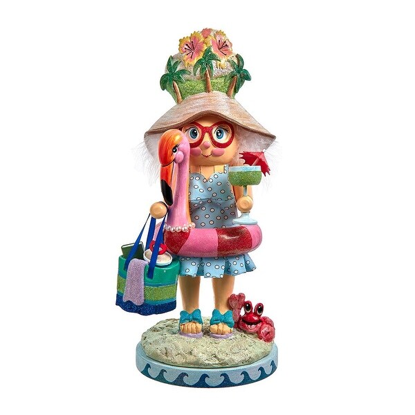 Kurt Adler 15 Inch Hollywood Nutcrackers Beach Girl Nutcracker N A On Sale Bed Bath Beyond 41506038
