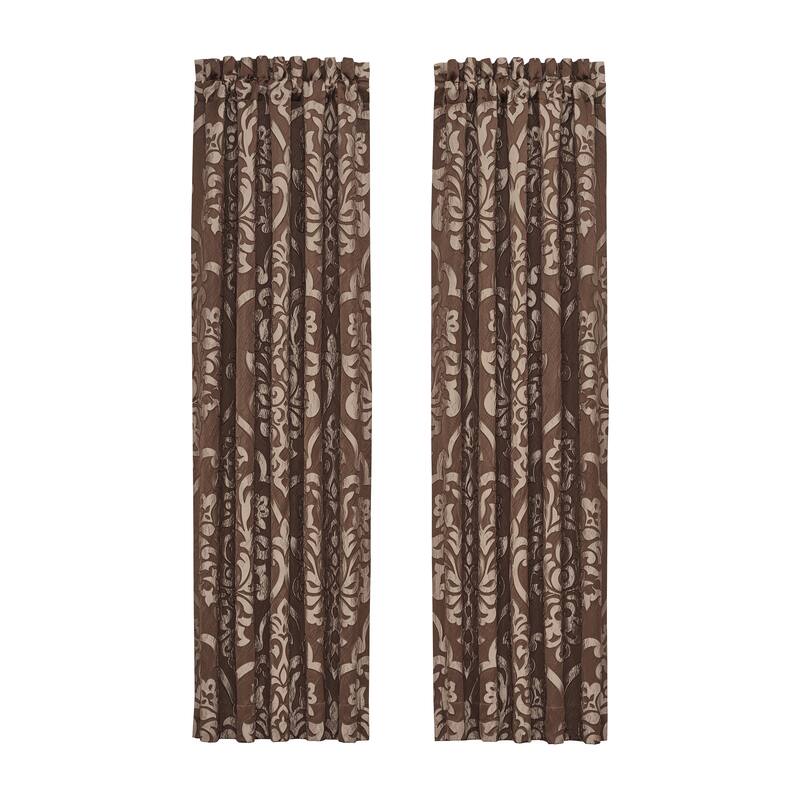 J. Queen New York Surano Window Panel Pair