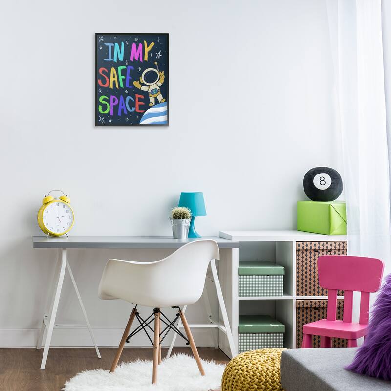 Stupell Comforting In My Safe Space Framed Giclee Art Design By Chen Alyesh
