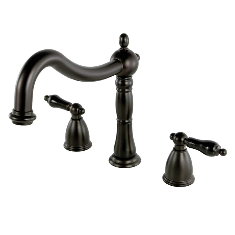 Duchess 3-Hole Deck Mount Roman Tub Faucet in Brushed Nickel