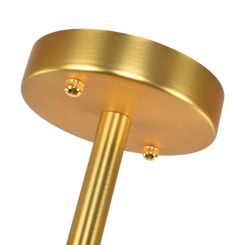 6 - Light Modern Metal Sputnik Semi-Flush Mount Lighting