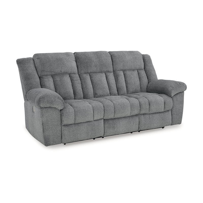 Signature Design by Ashley Tip-Off Power Reclining Sofa - 91"W x 42"D x 45"H