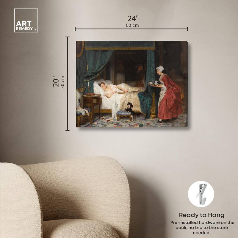 The Awakening 1865 Canvas by Art Remedy, Gallery Wrapped