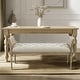 preview thumbnail 1 of 12, Martha Stewart Isla Natural Accent Bench Natural