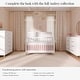 preview thumbnail 7 of 5, Evolur Audrey 5-in-1 Convertible Crib in Stardust - Stardust