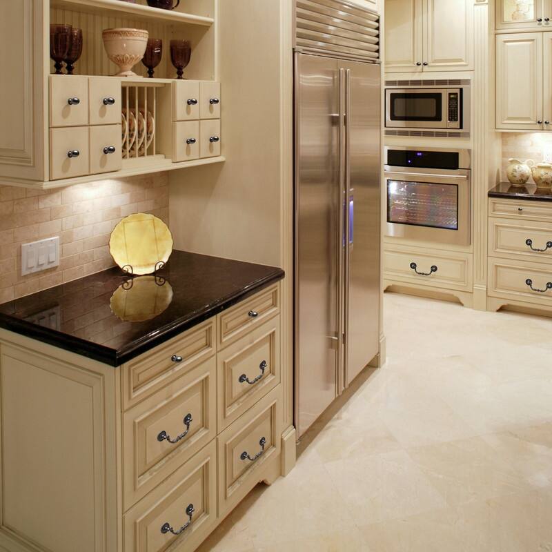 Utopia Alley Danbury Oval Cabinet Ring Pull Knob - Vintage Cabinet Antique Iron Hardware with Hand, Pull Knobs 1.3"