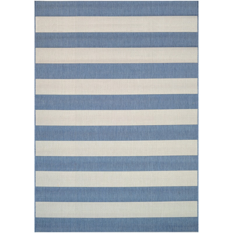 Dream Decor Rugs Hampton Striped Indoor Outdoor Area Rug