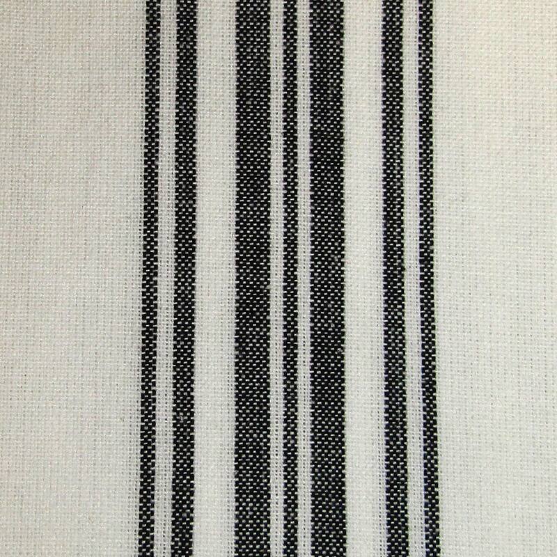 Farmhouse Living Homestead Stripe Fabric Bathroom Shower Curtain