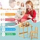 preview thumbnail 6 of 9, Costway Bamboo Kids Study Desk And Chair Set Height Adjustable Home - See Details
