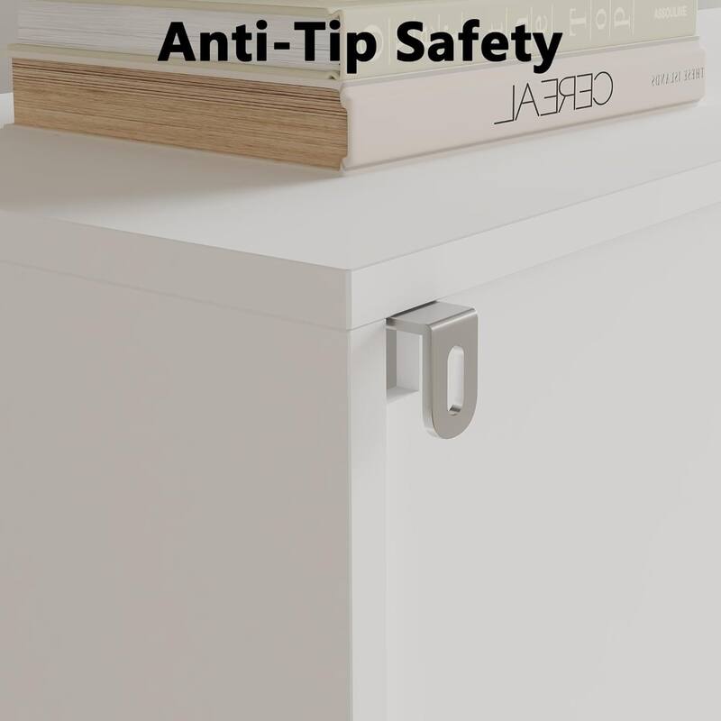 71 inch Tall Narrow Storage Bookcase with Drawers