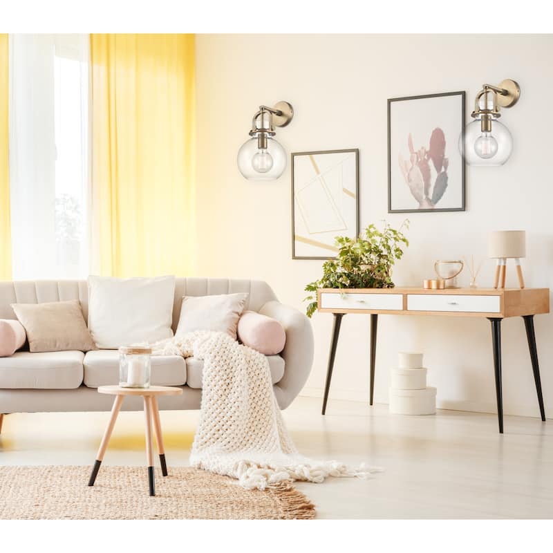 Bellevue Wendell 14" Tall Bathroom Sconce