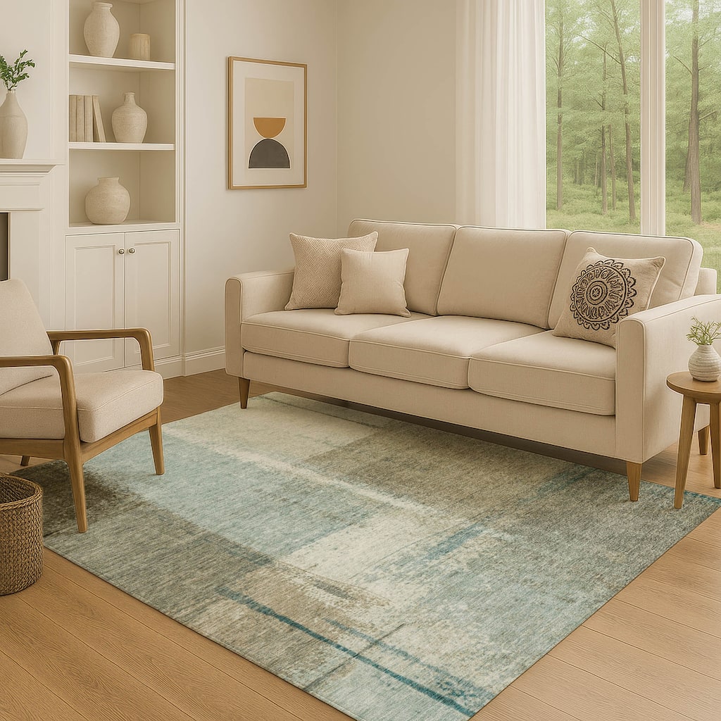 Premium Washable Super Soft Abstract Cara Mayfield Rug