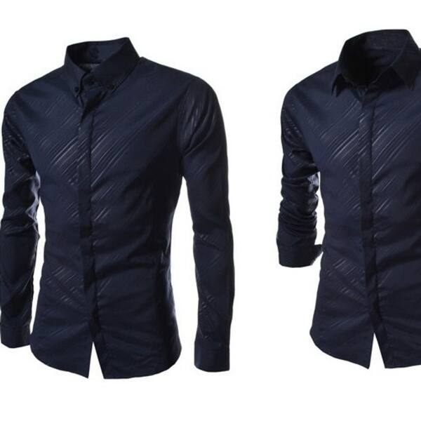 Shop Stylish Men Shirts Motorcycle Coating Casual Long Sleeved