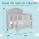 preview thumbnail 3 of 3, Dream On Me Grace 5 in 1 Convertible Crib - Pebble Grey