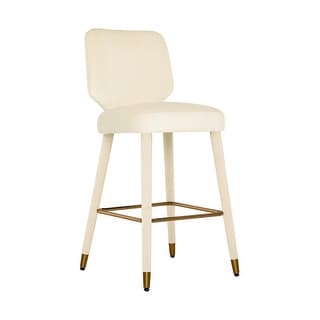 Athena Velvet Bar Stool - Bed Bath & Beyond - 38284858