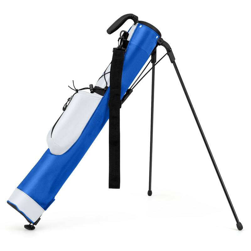 Gymax Lightweight Golf Stand Bag Par 3 & Executive Courses Carry Bag