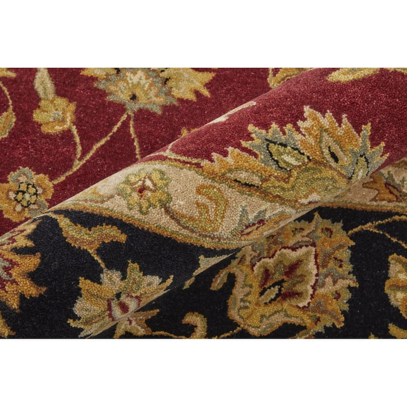 HomeRoots Oriental Traditional Rectangle Area Rug