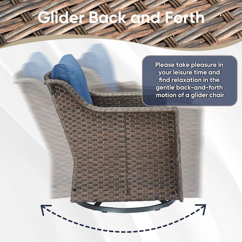 Outside Patio Sofa Chair with Cushions