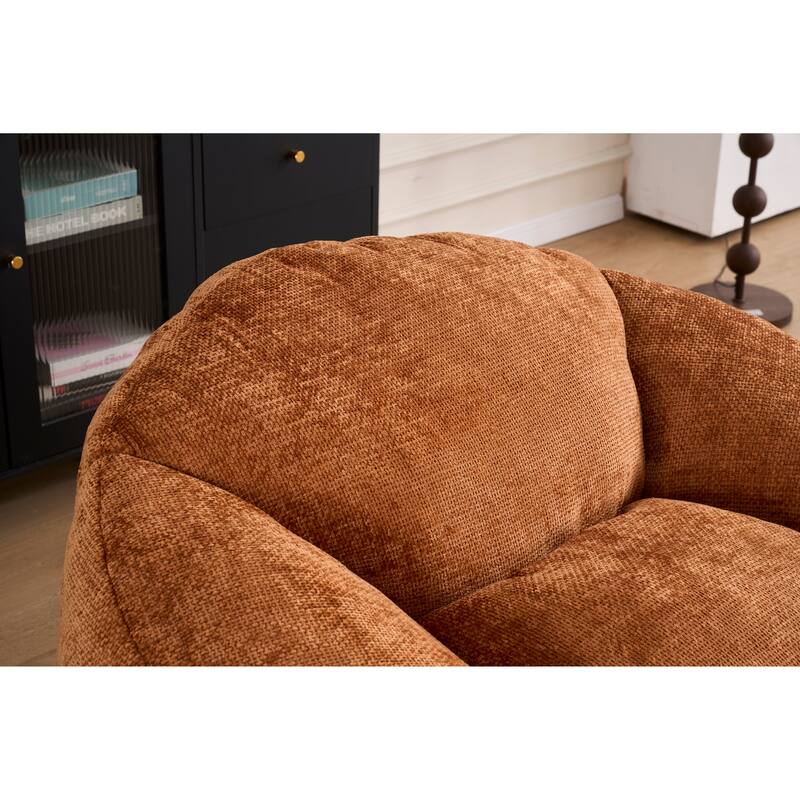 Foam Bean Bag Chairs for Adults/Teens with Filling,Bean Bag Lazy Sofa with Ultra Soft Chenille Cover, Bean Bag,Indoor & Outdoor