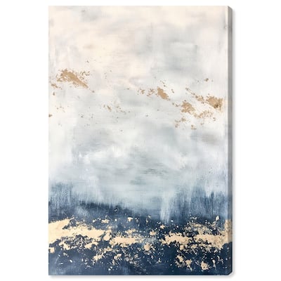 Ocean's Gold Hues II Canvas by Art Remedy, Gallery Wrapped
