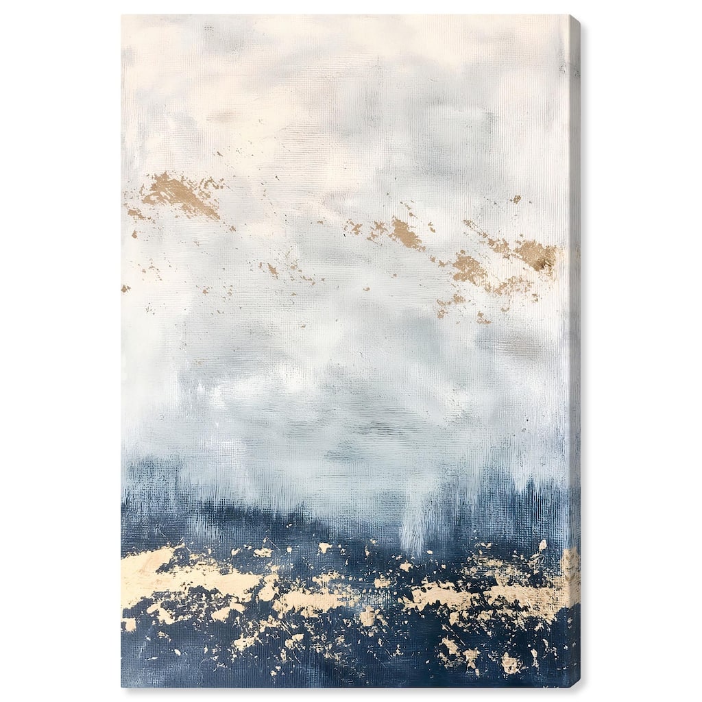 Ocean's Gold Hues II Canvas by Art Remedy, Gallery Wrapped