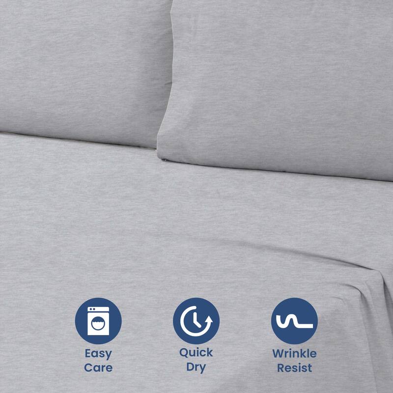 Martex Easy Care - Soft Breathable Wrinkle Resistant Pillowcase Pair