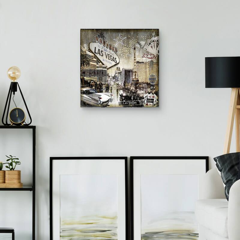 Las Vegas by Dylan Matthews Canvas Art Print