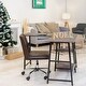preview thumbnail 5 of 29, Carbon Loft Industrial L-shaped Corner Computer Desk with Shelf