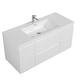 preview thumbnail 87 of 169, CASAINC Floating Bathroom Vanity with Resin Top Basin and Soft Closing Drawers