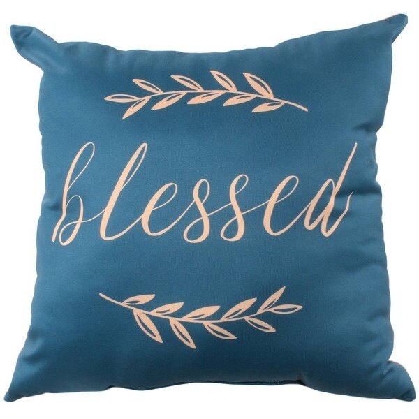 blessed decorative pillow