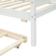 preview thumbnail 30 of 49, Roof styled wooden bed with trundle