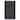 Leather Durry hand-tufted Leather Hide Dark Gray Area Rug - 6' x 9'