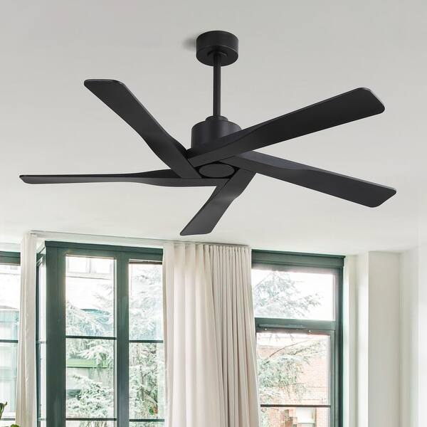 WINGBO 54 inch 5 ABS Blades DC Motor Indoor Ceiling Fan with Remote Control