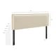 preview thumbnail 35 of 52, Camille Upholstered Striped Linen Blend Headboard