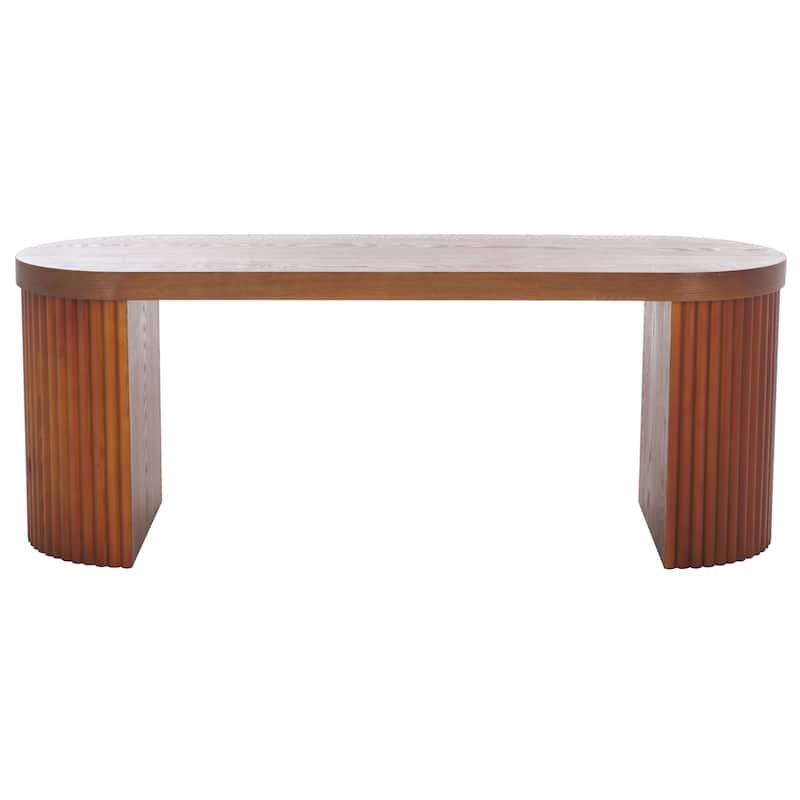 SAFAVIEH Enoki Oval Bench - 47"W x 16"D x 18"H