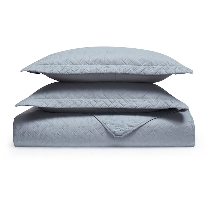Dan River 2 Piece Basket Pinsonic Quilt Set