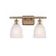 Option Brushed Brass / White