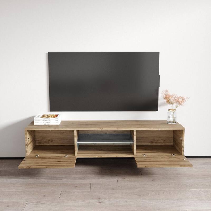 Strick & Bolton Hadi Wall-mounted High Gloss 63-inch TV Stand
