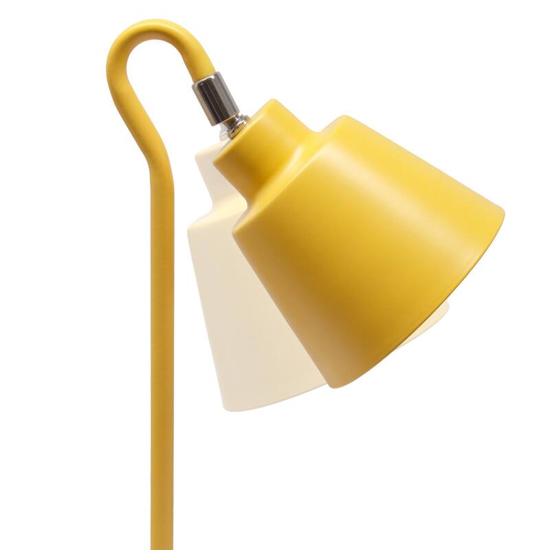 Looped Desk Lamp with Adjustable Shade - 16" - Yellow