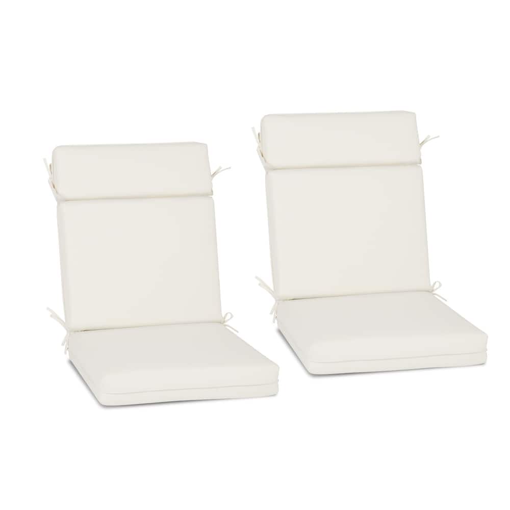 Aoodor Outdoor Seat/Back Chair Cushion, 20" x 37"