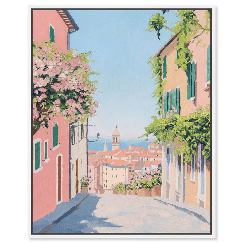 Adrift in Venice Canvas Coastal Prints by Art Remedy - 36" x 45" - White